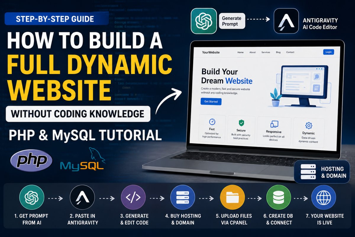 How To Create Website For Free Without Coding Knowledgee With Free Domain & Hosting